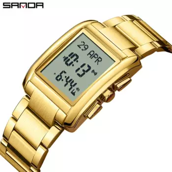 Часы наручные SANDA мужские электронные, 6169, 6170