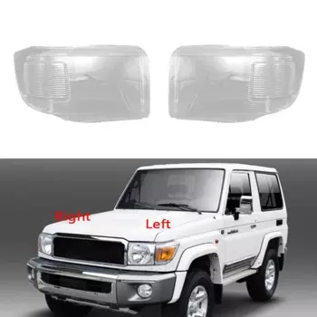 Чехол для автомобильной фары, прозрачная крышка для объектива для Toyota Land Cruiser FJ70, Грузовик 2007