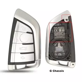 Чехол для дистанционного ключа jingyuqin для BMW X1 X3 X4 X5 X6 F15 F16 F48 G30 G38 525 540 730 740 1 2 5 7 Series 218i G/FEM/CAS4