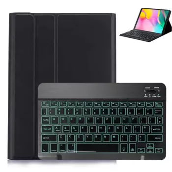 Чехол для Huawei MatePad 10,4, чехлы с клавиатурой для MatePad 11 Pro 10,8 2021 T3 9,6 дюйма T10 T10S, беспроводная клавиатура с подсветкой