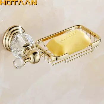 Мыльница из меди HOTAAN YT-12890 золотого цвета