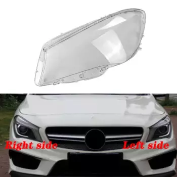 Чехол для передней фары Mercedes-Benz W117 CLA 2012-2016, прозрачная крышка для объектива