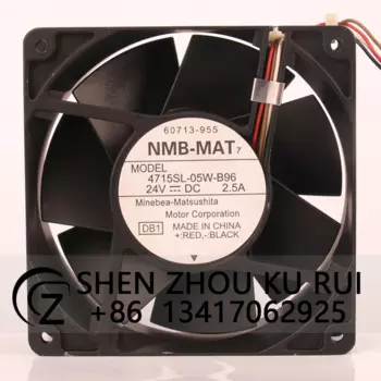 Чехол вентилятор с двумя шарикоподшипниками для NMB 4715SL-05W-B96 120*120*38 мм 24 В 12038 А, инверторный охлаждающий вентилятор