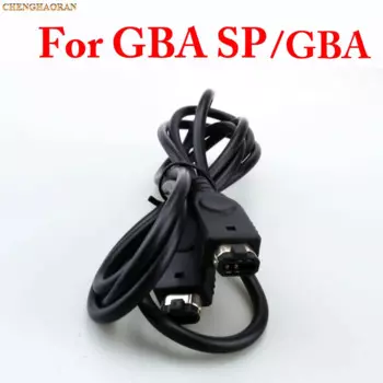 ChengHaoRan 50 шт. 1,2 м черный 2 плеер для GBA GBASP Link кабель Шнур для Nintendo GameBoy Advance SP GBC