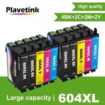 Чернильный картридж Plavetink для Epson T604, 604XL, T604XL, совместим с Epson