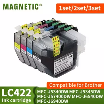 Чернильный картридж, совместимый с принтером Brother LC422 LC422XL J5345DW J57400DW J6540DW J6940DW
