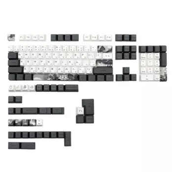 Чернила Lotus OEM Keycap 140-клавишные колпачки для переключателей MX Механическая клавиатура Keycap E65C