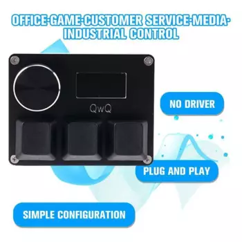 Черно-белая клавиатура SayoDevice OSU O3C с быстрым триггером и переключателями холла, экран 3 клавиши с магнитной пастой для копирования, ручка для гравировки D6B1