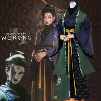 Черный миф Wukong косплей костюм паука Гоблина Simei модный костюм для сцены Аниме игры костюмы Женская одежда женский костюм