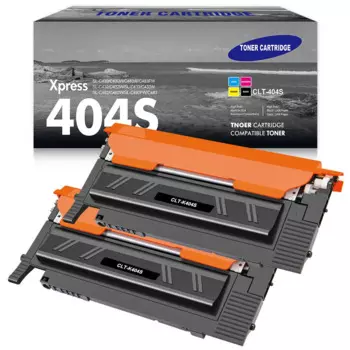 Черный тонер-картридж 2PK K404S для Samsung CLT-K404S C480 C480W C480FW
