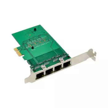 Четырехпортовая гигабитная сетевая карта PCI-E X1, интерфейсная Серверная сетевая карта с агрегацией, сетевая карта PCIE с мягкой маршрутизацией RTL8111F