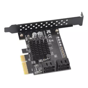 Чип Marvell 88SE9230, SATA/PCIE Raid контроллер SATA PCIE SATA Raid Card PCI-E SATA Raid PCI Express 4X с низкопрофильным кронштейном