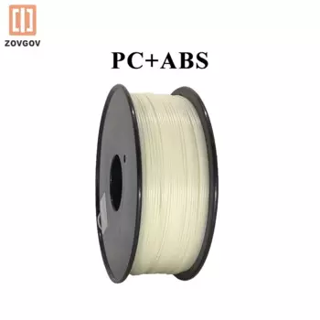 Чистый девственный пластик PC + ABS Филамент ZOVGOV 1,75 мм экструдер для 3d-печати натуральная Fila двухполимерная точность по заводской цене