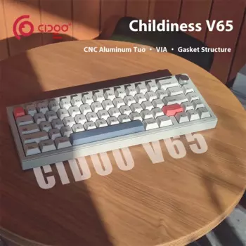 Cidoo V65 V2 Индивидуальная прокладка, алюминиевая механическая клавиатура Tuotuo, Bluetooth, беспроводная, портативная, с возможностью горячей замены 65, офисные игры, подарок