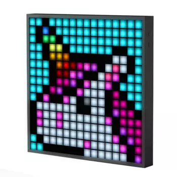 Цифровая фоторамка Divoom PIXOO VJ с 16*16 пикселями, искусство, экран BT, настенная подвесная сценическая бара, украшение для дома
