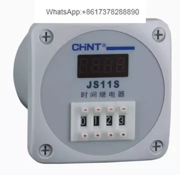 Цифровое реле времени Chint JS11S 9999S AC220V четыре знака