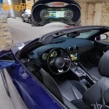 Цифровой кластер с ЖК-дисплеем для Audi TT 2006-2014, автомобильный радиоприемник, кристальная панель, виртуальный инструмент в кабине, поддержка двойного взаимодействия