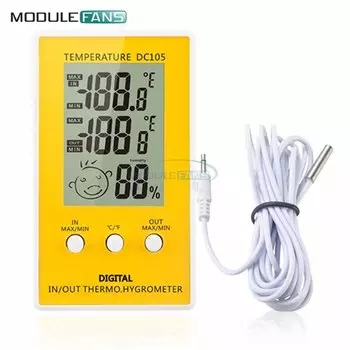 Цифровой термогигрометр diymore DC105