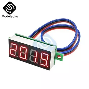Цифровой вольтметр diymore 0-100В 4 цифры