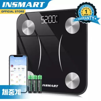 Цифровые весы для тела INSMART, Bluetooth, умные электронные весы