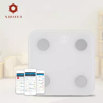 Цифровые весы XiaoGui APP, Вес тела с рулеткой, Электронные весы для ванной, Smart Connected Balance
