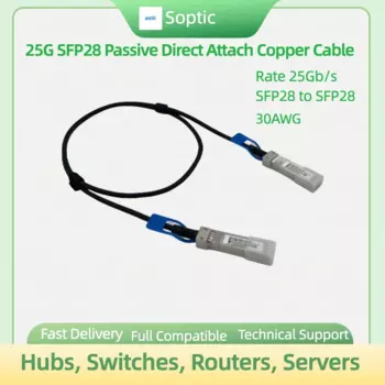 Cisco SFP-H25G-CU1M совместимый 25G SFP28 пассивный медный двойной кабель sfp