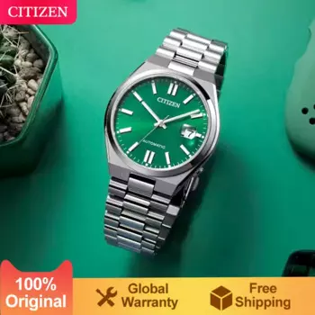 CITIZEN японские оригинальные часы для мужчин автоматические механические водонепроницаемые мужские часы со светящимся календарем
