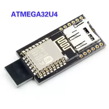 CJMCU-3212 виртуальная клавиатура Badusb ATMEGA32U4 WiFi ESP-8266 TF чип памяти