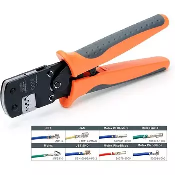 CLAMPLUS Плоскогубцы для обжима контактов IWISS-3220