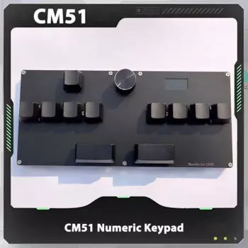 CM51 Цифровая клавиатура SayoDevice OSU DJ MAX Rapid Trigger Магнитные переключатели Клавиатура Экран Копирование Вставить Стрелка Настроить ПК Подарок