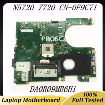 CN-0F9C71 F9C71 0F9C7 1 Высококачественная материнская плата для ноутбука DELL 17R N7720 5720 M7720, материнская плата DA0R09MB6H1 SLJ8C HM77 100% протестирована