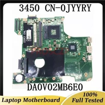 CN-0JYYRY 0JYYRY Высококачественная материнская плата для ноутбука DELL Pavilion 3450, материнская плата DA0V02MB6E0 HM67 DDR3 100%, хорошо работает