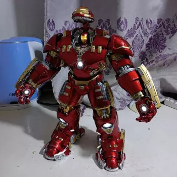 Comicave Marvel «мстители», Железный человек Mk44, коллекция халкбастера, аниме экшн-фигурки, модель из сплава, игрушка для детей, Детский подарок