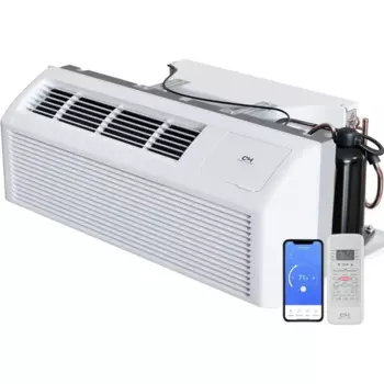 Cooper&Hunter Клемма кондиционера в упаковке PTAC мощностью 15 000 БТЕ с тепловым насосом (хладагент R32 и электрическим нагревателем 3,5 кВт