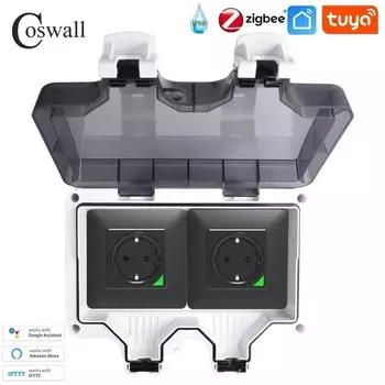 Coswall Tuya WiFi/Zigbee Умная розетка с таймером