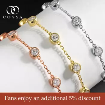 COSYA 2,4 карата пузырь муассанит браслеты для женщин S925 стерлингового серебра с бриллиантами ручная цепочка пропуск бриллиантовый тестер ювелирные изделия подарок