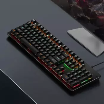 COUSO горячая Распродажа механическая клавиатура Teclado геймерская эргономичная пользовательская компьютерная Rgb подсветка игровая клавиатура