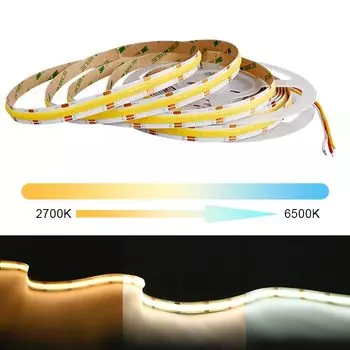 COXO COB CCT светодиодная лента 608 светодиодов/м 5м