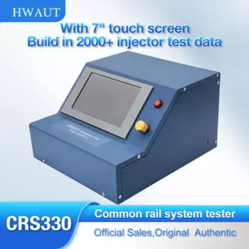 CRS330 Дизельный насос Common Rail инжектора HP0 Насос QR-кодирования Система тестирования Симулятор Тестер Испытание 6 форсунок Управление сенсорным экраном