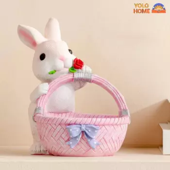 Корзина для хранения в форме кролика