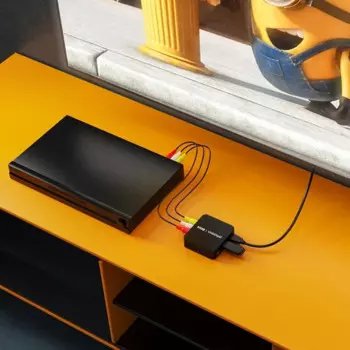 CVBS AV Карта видеозахвата композитная видеосигнальная запись на TF-Карту USB U диск от старой кассеты VHS VCR DVD-плеер с разъемом HDMI