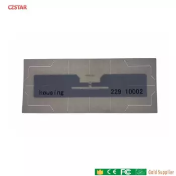 Czstar 1000 шт. печатный идентификационный номер UHF бирка на лобовое стекло автомобиля uhf бирка управления оценки противоскользящая UHF RFID-метка автомобиля наклейка
