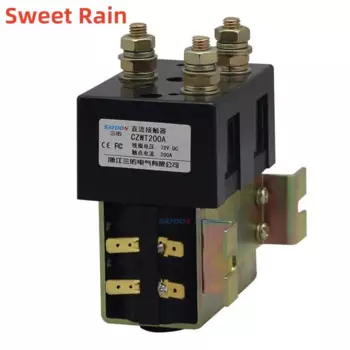 CZWT200A ZJWT200A DC182 Контакторное реле постоянного тока 12 В 24 В 36 В 48 В 60 В для электромобиля вперед и назад двигатель постоянного тока