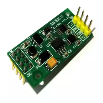DAC8501, 16 бит, двойной выход, источник питания интерфейса SPI, 3,3-5,0 в