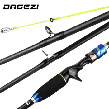 DAGEZI HY удочка для приманки 1,8 м/2,1 м 4 секции M Power 7-20 г углеродное волокно, дорожная удочка, ультралегкая удочка для приманки, удочки для рыбалки