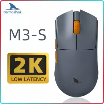 Darmoshark M3s 2 кГц киберспортивная беспроводная игровая Bluetooth мышь 26 к точек на дюйм PAW3395 индивидуальные макро-драйверы мыши для компьютера, ноутбука, ПК