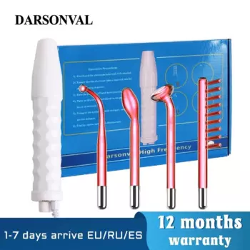 DARSONVAL аппарат высокочастотная машина для лица удаление крем против морщин Acne инструмент красота кожи спа Электротерапия палочка стекло дарсонваль для волос