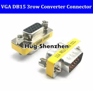 DB15P VGA штекер-штекер/гнездо-гнездо/гнездо-штекер DB15 VGA 3-рядный адаптер преобразователя, бесплатная доставка