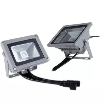 DC24V 10W 20W 30W 50W RGB DMX Светодиодный прожектор для улицы Светодиодный прожектор с поддержкой управления DMX512 Ландшафтная лампа DMX512