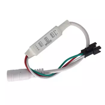 DC5-24V WS2811 WS2812B UCS1903 SK6812 полный Цвет пикселей контроллер мини 3key Светодиодные ленты контроллер для RGB LED Пиксели модуль газа